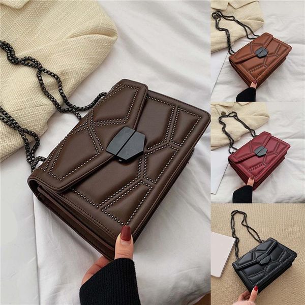 заклепка цепи конструктора тавра pu кожа crossbody сумки для женщин 2020 простые моды сумки на ремне леди люкс малый сумки
заклепка цепи конструктора тавра pu кожа crossbody сумки для женщин 2020 простые моды сумки на ремне леди люкс малый сумки