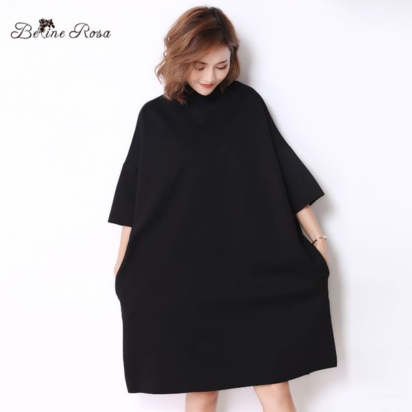 belinerosa women's autumn dress casual pure collar turtleneck neck shirt dresses plus size women clothing tyw00906 y200103, White;black
belinerosa women's autumn dress casual pure collar turtleneck neck shirt dresses plus size women clothing tyw00906 y200103, White;black
