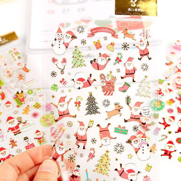 santa merry christmas pvc claus creative cartoon scrapbooking stick label diary stationery album stickers
santa merry christmas pvc claus creative cartoon scrapbooking stick label diary stationery album stickers