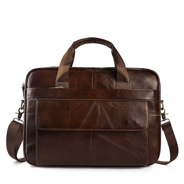 briefcase business men genuine leather real cow computer messenger office bags for male brown lapwork 0051
briefcase business men genuine leather real cow computer messenger office bags for male brown lapwork 0051