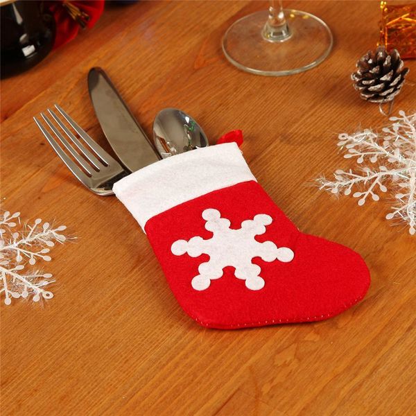 tableware christmas sock decor xmas pretty snowflake pattern cutlery bags dining table decorations fork pocket candy bag hbt9
tableware christmas sock decor xmas pretty snowflake pattern cutlery bags dining table decorations fork pocket candy bag hbt9