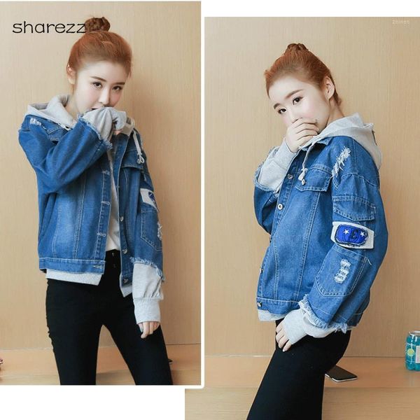 rugod solid turn-down jean jacket for women loose casual blue fashionable harajuku women coats female outwear denim feminine1, Black;brown
rugod solid turn-down jean jacket for women loose casual blue fashionable harajuku women coats female outwear denim feminine1, Black;brown