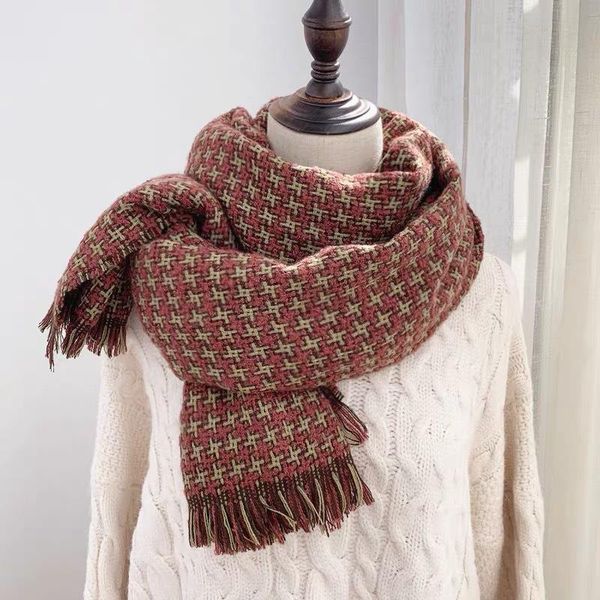 scarves thicker women scarf fashion plaid cashmere winter warm hijabs lady foulard bandana, Blue;gray
scarves thicker women scarf fashion plaid cashmere winter warm hijabs lady foulard bandana, Blue;gray