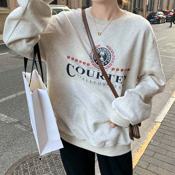 2021 new 2 colours korean letter style print long female sleeve loose women's jerseys streetwear clothes (x1575) gw9w, Black
2021 new 2 colours korean letter style print long female sleeve loose women's jerseys streetwear clothes (x1575) gw9w, Black