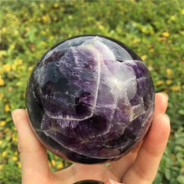 decorative objects & figurines natural dream amethyst quartz crystals sphere ball healing for home decoration
decorative objects & figurines natural dream amethyst quartz crystals sphere ball healing for home decoration