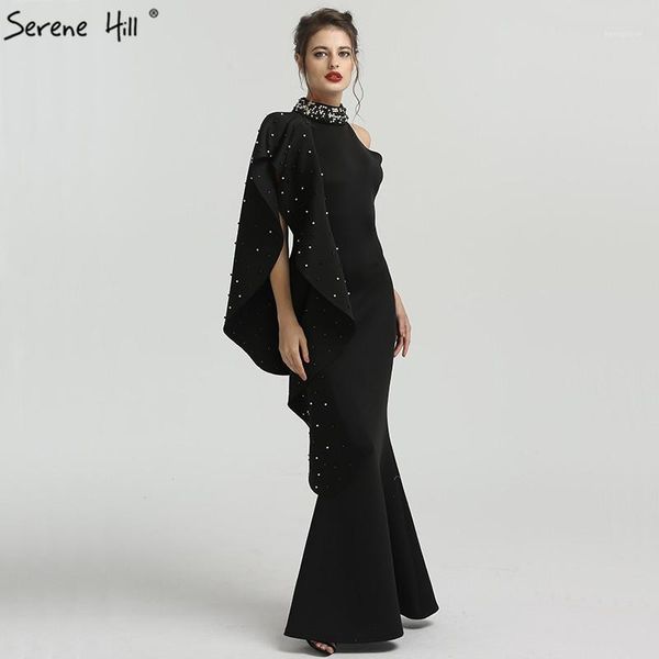 black high neck mermaid prom dresses 2020 elegant pearls sleeveless long formal dress serene hill dqa80241, White;black
black high neck mermaid prom dresses 2020 elegant pearls sleeveless long formal dress serene hill dqa80241, White;black