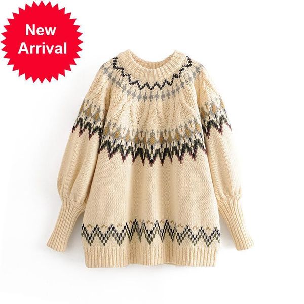 2021 new autumn retro jacquard embroidered long sleeve lets loose christmas the neck stylish sweater design jacket 9ys6, White;black
2021 new autumn retro jacquard embroidered long sleeve lets loose christmas the neck stylish sweater design jacket 9ys6, White;black