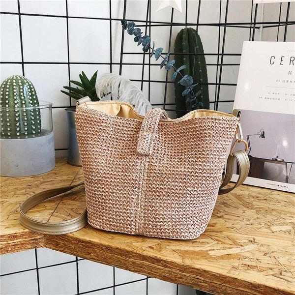 new-woman bag fashion open weaving solid color messenger handbag shoulder womens bags