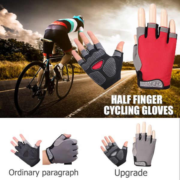 breathable anti-sweat anti-slip half finger silicone mesh cycling men women anti-shock sports gloves bike bicycle glove, Blue;gray
breathable anti-sweat anti-slip half finger silicone mesh cycling men women anti-shock sports gloves bike bicycle glove, Blue;gray