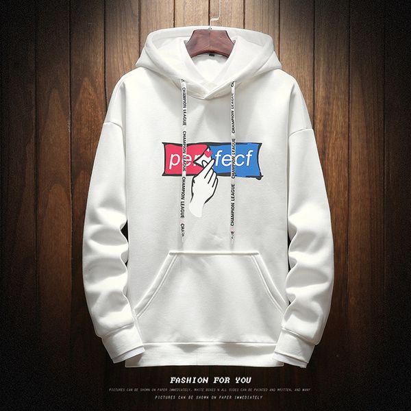 men's hooded 2020 new spring and autumn korean style trendy loose clothes teenagers sweatshirts white 1019, Black
men's hooded 2020 new spring and autumn korean style trendy loose clothes teenagers sweatshirts white 1019, Black
