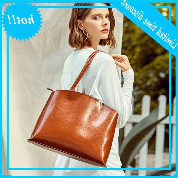 2020 spring and summer new style leather shoulder atmosphere portable fashion tote women's bag
2020 spring and summer new style leather shoulder atmosphere portable fashion tote women's bag