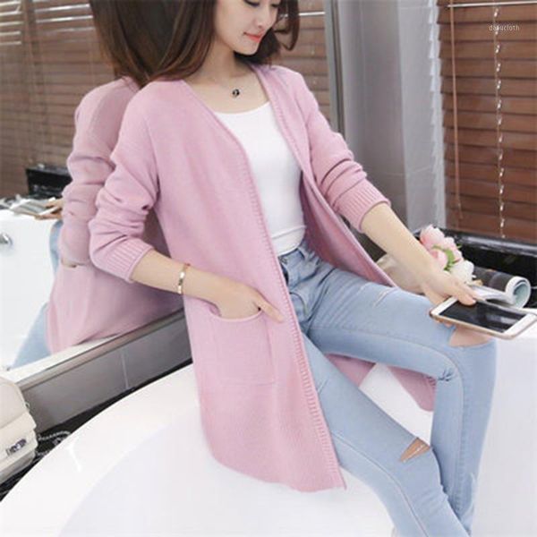 plus size ladies sweater mid-length sweater autumn women's coat korean loose long sleeve 2020 new solid color l1951, White
plus size ladies sweater mid-length sweater autumn women's coat korean loose long sleeve 2020 new solid color l1951, White
