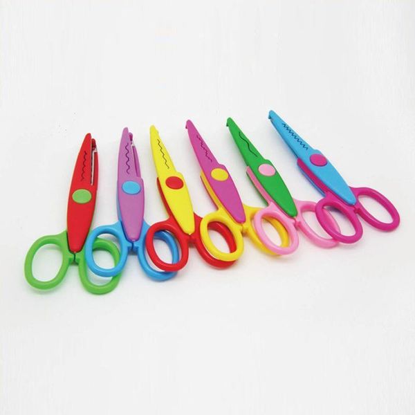 1pcs cartoon lace scissors p card making craft paper cutting scissors diy manual craft plastic stationery 13cm1, Black
1pcs cartoon lace scissors p card making craft paper cutting scissors diy manual craft plastic stationery 13cm1, Black