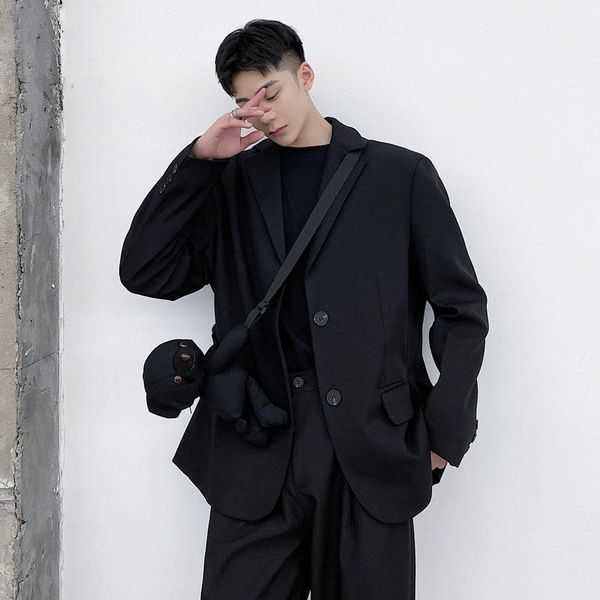 spring autumn male streetwear hip hop suit coat men bear decoration casual loose suit blazers jacket outerwear stage clothing, White;black
spring autumn male streetwear hip hop suit coat men bear decoration casual loose suit blazers jacket outerwear stage clothing, White;black