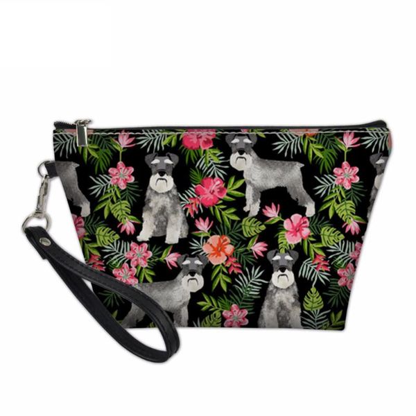 noisydesigns trend designer cosmetic bag neceser portable make up bag case schnauzer print organizer bolsa feminina toiletry
noisydesigns trend designer cosmetic bag neceser portable make up bag case schnauzer print organizer bolsa feminina toiletry
