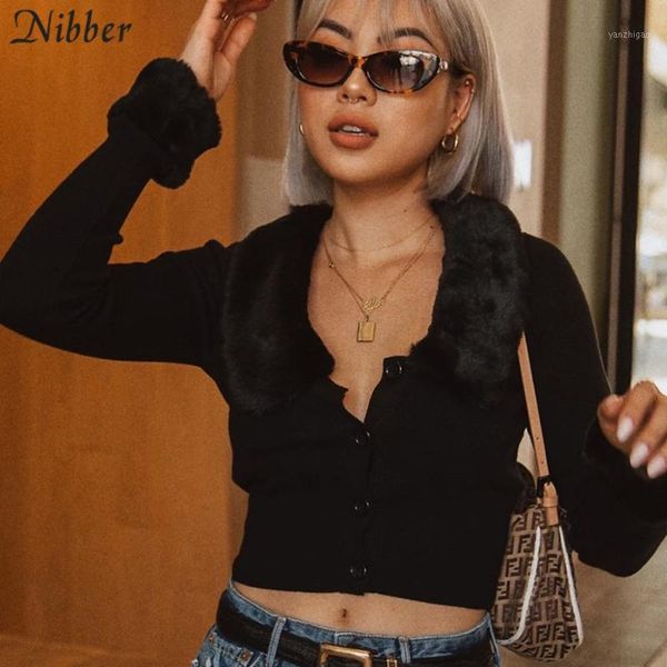 nibber autumn solid black stretch slim knitting crop woman soft fur collar design 2019 casual high streett-shirt coat1, White
nibber autumn solid black stretch slim knitting crop woman soft fur collar design 2019 casual high streett-shirt coat1, White