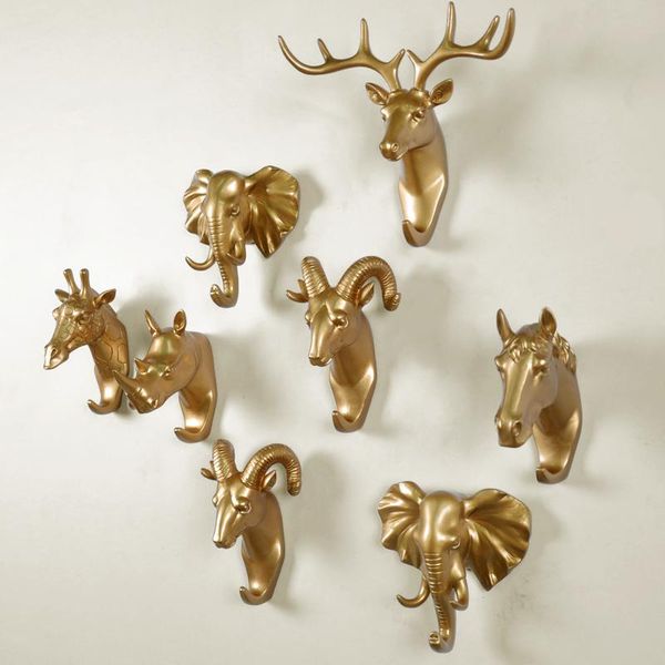 hooks & rails home decor accessories resin animal head figurine craft wall art for hanging decorative key holder rack coat clothe hanger
hooks & rails home decor accessories resin animal head figurine craft wall art for hanging decorative key holder rack coat clothe hanger