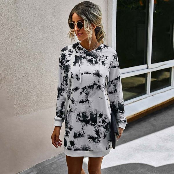 2020 autumn tie dye hoodie dress women winter tie dye sweatshirt dress female print long hoodie ladies long sweatshirt woman, Black
2020 autumn tie dye hoodie dress women winter tie dye sweatshirt dress female print long hoodie ladies long sweatshirt woman, Black