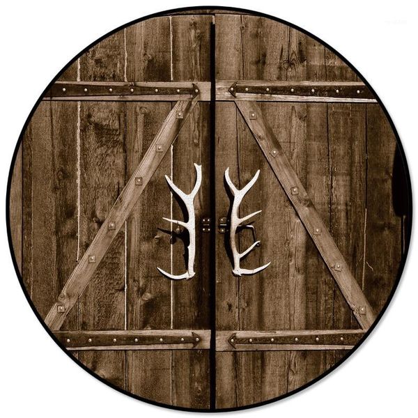antlers wooden doors pattern rugs and carpets for home living room round rug for children rooms non-slip1
antlers wooden doors pattern rugs and carpets for home living room round rug for children rooms non-slip1
