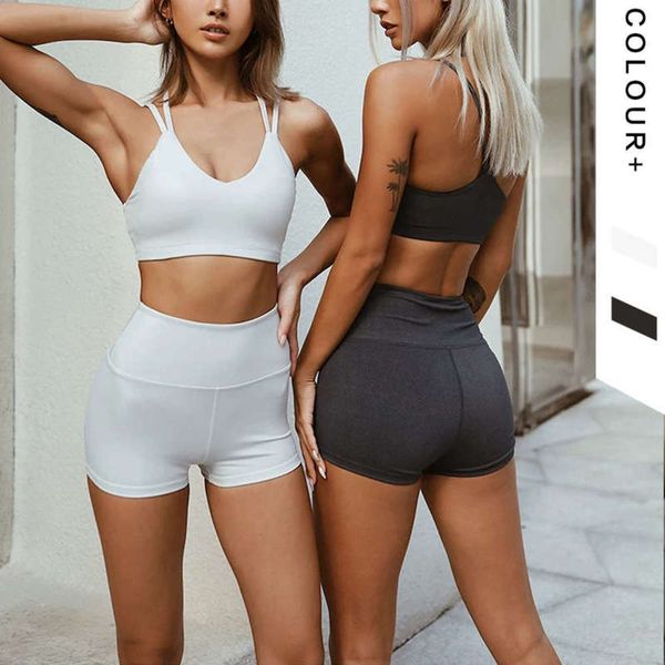 wear 2020 new summer women's sports yoga short fashion casual suit for women, Gray
wear 2020 new summer women's sports yoga short fashion casual suit for women, Gray