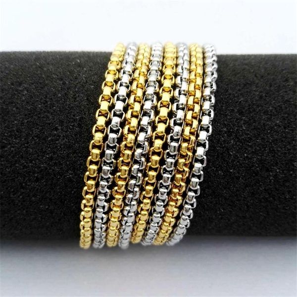 chains stainless steel chain vacuum color protection plating gold width 3mm length 61cm square pearl necklace, Silver
chains stainless steel chain vacuum color protection plating gold width 3mm length 61cm square pearl necklace, Silver