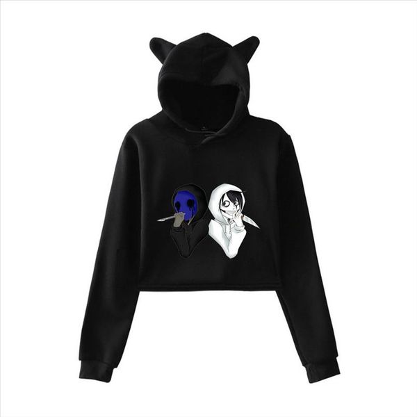 уникальная атмосфера ужасов черного юмора premypasta print мода trend cat уши верх топ женщины толстовка толстовка сексуальная одежда, Black
уникальная атмосфера ужасов черного юмора premypasta print мода trend cat уши верх топ женщины толстовка толстовка сексуальная одежда, Black