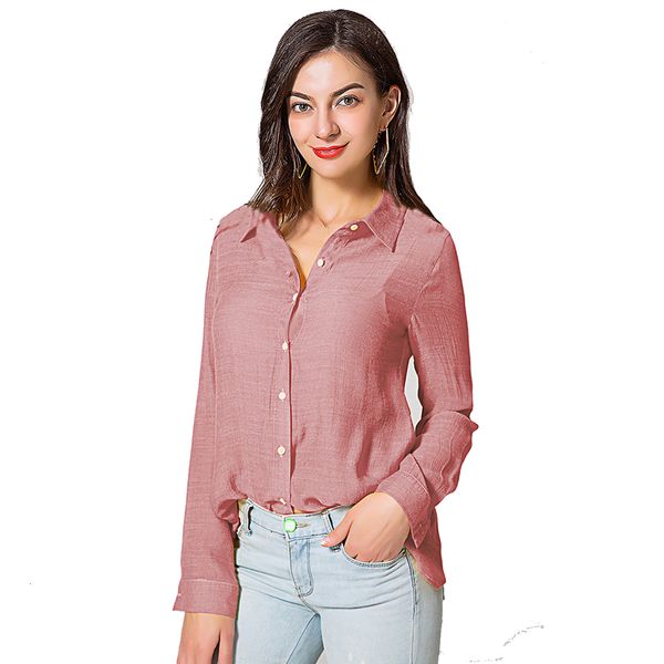 2021 new plus size womens and blouses long sleeve tees solid casual summer chiffon shirts women clothes button up shirt o5qo, White
2021 new plus size womens and blouses long sleeve tees solid casual summer chiffon shirts women clothes button up shirt o5qo, White