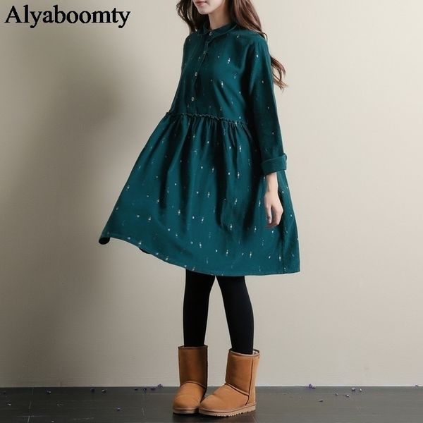 mori girl autumn winter women lolita dress blue green cartoon print casual vestidos preppy cute kawaii elegant corduroy dresses t200320, Black;pink
mori girl autumn winter women lolita dress blue green cartoon print casual vestidos preppy cute kawaii elegant corduroy dresses t200320, Black;pink