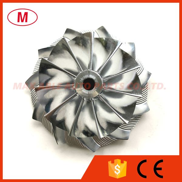 t04e 57.04/76.13mm 11+0 blades forward racing turbo billet compressor wheel/aluminum 2618/milling wheel for turbocharger cartridge/chra/core
t04e 57.04/76.13mm 11+0 blades forward racing turbo billet compressor wheel/aluminum 2618/milling wheel for turbocharger cartridge/chra/core