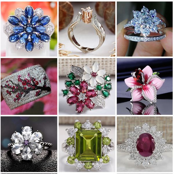 elegant cubic zircon flower rings for women wedding gift luxury jewelry crystal princess ring ladies fashion accessories z4k822, Golden;silver
elegant cubic zircon flower rings for women wedding gift luxury jewelry crystal princess ring ladies fashion accessories z4k822, Golden;silver