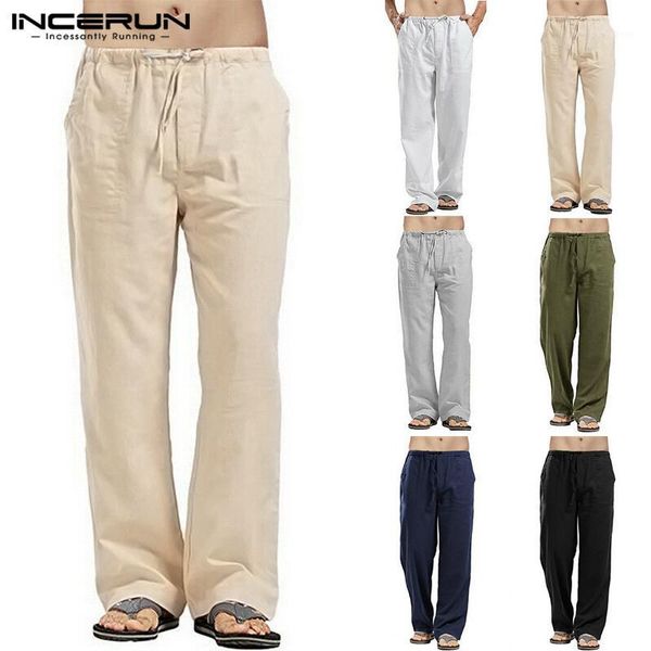 incerun men pants elastic waist joggers solid retro streetwear casual straight trousers men baggy cotton linen sweatpants 20191, Black
incerun men pants elastic waist joggers solid retro streetwear casual straight trousers men baggy cotton linen sweatpants 20191, Black