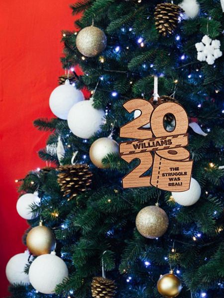 diy 2020 quarantine christmas toilet paper wooden ornament personalized pendant navidad gift new year home decoration
diy 2020 quarantine christmas toilet paper wooden ornament personalized pendant navidad gift new year home decoration