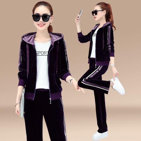 elfqq gold velvet casual fashion sports suit women's sportswear spring and autumn 2019 new women's korean style hooded sportswear, Gray
elfqq gold velvet casual fashion sports suit women's sportswear spring and autumn 2019 new women's korean style hooded sportswear, Gray