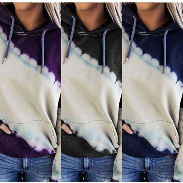 xnwp5 winter loose tie-dyed printed long-sleeved hooded for sweater sweater t-shirt t-shirt autumn and women's 2020 yiwsi, Black
xnwp5 winter loose tie-dyed printed long-sleeved hooded for sweater sweater t-shirt t-shirt autumn and women's 2020 yiwsi, Black