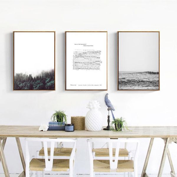 canvas poster print forest lanscape nordic decorative painting chopin manuscript black and white landscape for living room 2-251
canvas poster print forest lanscape nordic decorative painting chopin manuscript black and white landscape for living room 2-251