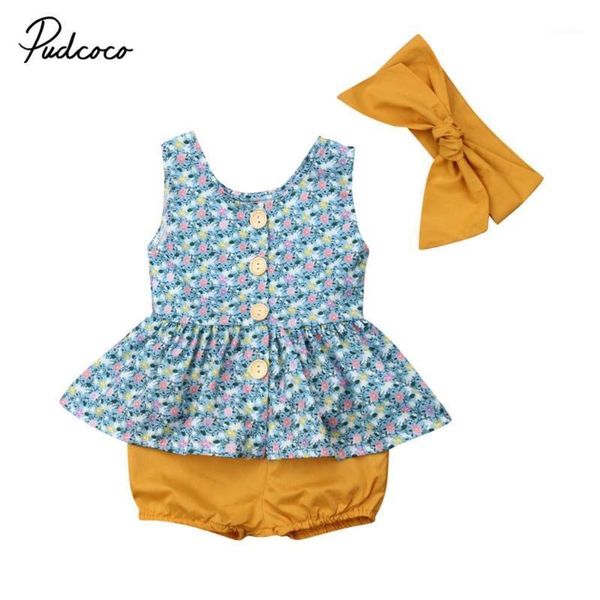 clothing sets princess baby girl summer clothes infant floral sleeveless button dress shorts headband 3pcs outfits 0-24m1, White
clothing sets princess baby girl summer clothes infant floral sleeveless button dress shorts headband 3pcs outfits 0-24m1, White