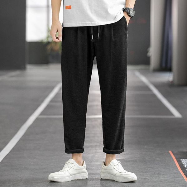summer thin casual men's fashion brand loose and versatile ice silk casual pants korean fashion 9-point straight pants xclgq, Blue
summer thin casual men's fashion brand loose and versatile ice silk casual pants korean fashion 9-point straight pants xclgq, Blue