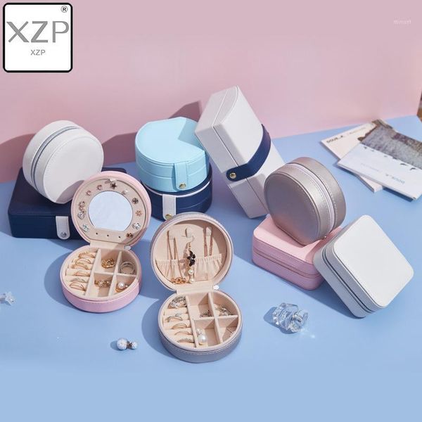 cosmetic bags & cases xzp jewelry box pu leather jewellery storage earring boxes packaging display case organizer for home travel girl gift1
cosmetic bags & cases xzp jewelry box pu leather jewellery storage earring boxes packaging display case organizer for home travel girl gift1