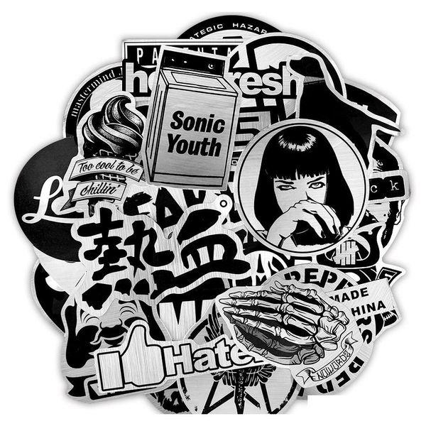 50 pcs waterproof metallic black and white stickers toy for kids teens adults diy lapcar luggage scrapbook guita sqcvay toys2010
50 pcs waterproof metallic black and white stickers toy for kids teens adults diy lapcar luggage scrapbook guita sqcvay toys2010