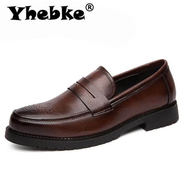 retro men dress shoes brogue style party leather formal shoes wedding men flats leather oxfords slip on fashion loafers 46, Black
retro men dress shoes brogue style party leather formal shoes wedding men flats leather oxfords slip on fashion loafers 46, Black