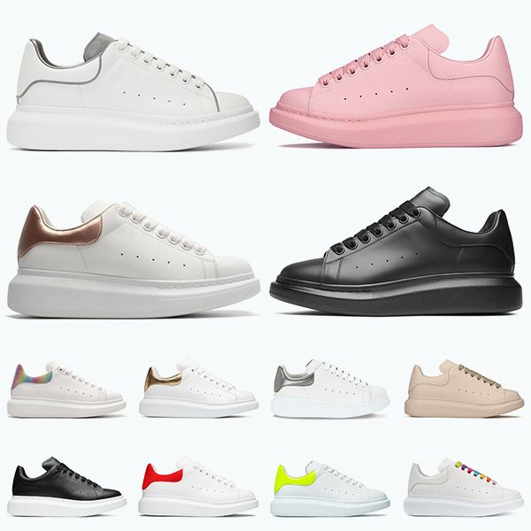 2021 luxurys reflective womens casual shoes mens white black 3m leather platform sports shoes designers mens trainers size 36-44
2021 luxurys reflective womens casual shoes mens white black 3m leather platform sports shoes designers mens trainers size 36-44