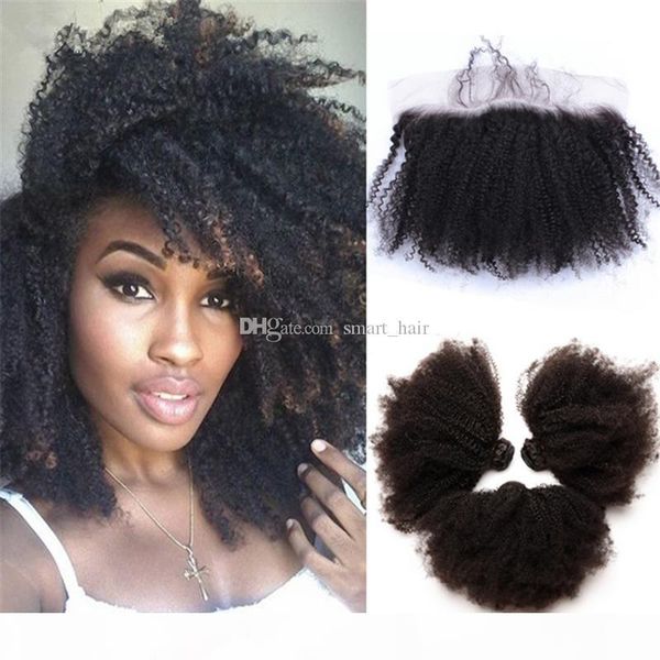 9a mongolian human hair with lace frontal 13*4 afro kinky curly ear to ear full lace frontals closures with bundles 4pcs lot, Black
9a mongolian human hair with lace frontal 13*4 afro kinky curly ear to ear full lace frontals closures with bundles 4pcs lot, Black