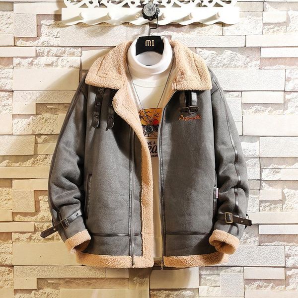men's fur & faux coats 5xl plus size men european style winter lined suede leather jacket overcoats vintage man thick coat1, Black
men's fur & faux coats 5xl plus size men european style winter lined suede leather jacket overcoats vintage man thick coat1, Black