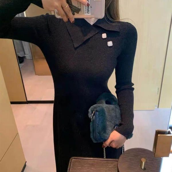 one piece long sleeve winter sweater dress for women 2021 new autumn vintage knitted dresses female slim woman knit dress lady, Black;gray
one piece long sleeve winter sweater dress for women 2021 new autumn vintage knitted dresses female slim woman knit dress lady, Black;gray