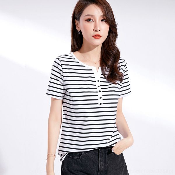tovyf women's new korean v-neck half sleeve coat summer striped slim t-shirt short sleeve cotton large t-shirt 2069 vjami, White
tovyf women's new korean v-neck half sleeve coat summer striped slim t-shirt short sleeve cotton large t-shirt 2069 vjami, White