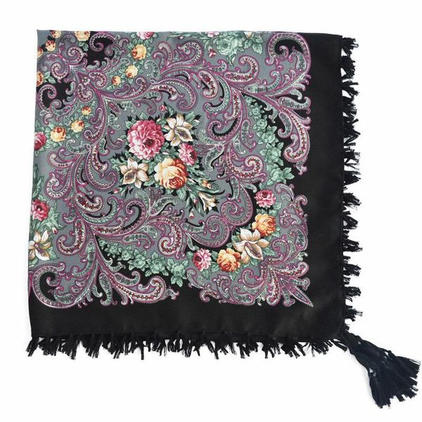 scarves 90*90cm russian national square scarf for women cotton big flower print shawl head ladies retro fringed foulard bandana, Blue;gray
scarves 90*90cm russian national square scarf for women cotton big flower print shawl head ladies retro fringed foulard bandana, Blue;gray