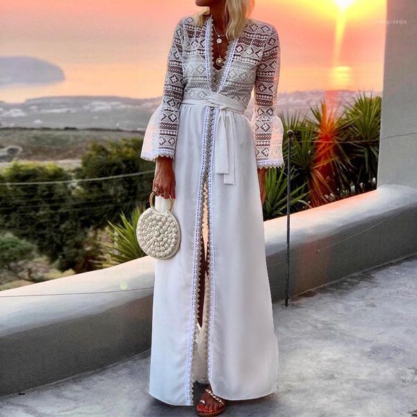 lace crochet dress women hollow out maternity dresses elegant party cardigan robe 2020 summer vestidos pregnancy sundress1, White
lace crochet dress women hollow out maternity dresses elegant party cardigan robe 2020 summer vestidos pregnancy sundress1, White