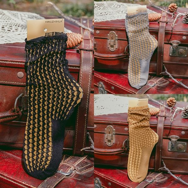 afcff korean personalized breathable fashion ys1tv mori thin socks hollow mesh women's lace lace medium tube socks stack breathable, Black
afcff korean personalized breathable fashion ys1tv mori thin socks hollow mesh women's lace lace medium tube socks stack breathable, Black