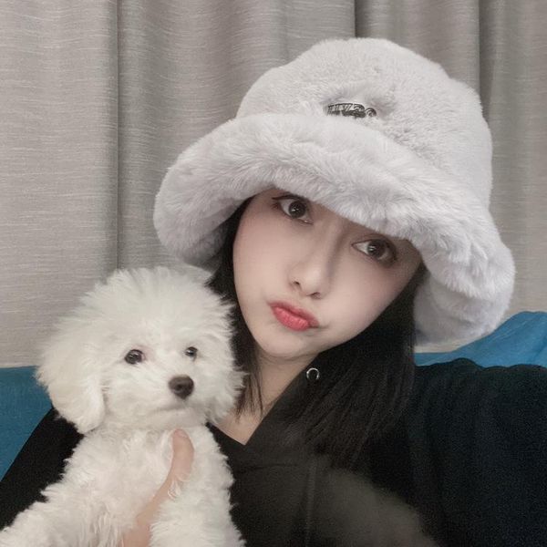 designer tidal devil beauty imitation otter fur fisherman hat female autumn/winter warm pot hat plush, Blue;gray
designer tidal devil beauty imitation otter fur fisherman hat female autumn/winter warm pot hat plush, Blue;gray