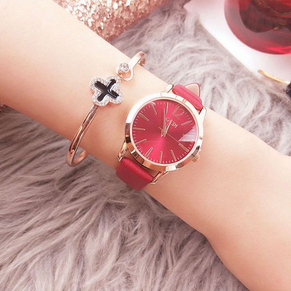 quartz versatile watch women's korean waterproof pure color women's watch fashion trend watch, Slivery;brown
quartz versatile watch women's korean waterproof pure color women's watch fashion trend watch, Slivery;brown
